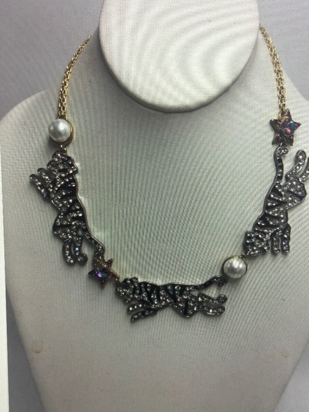 Betsy Johnson Tiger Necklace